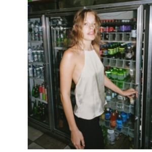 ZARA SPARKLY CLIP NECKLACE.